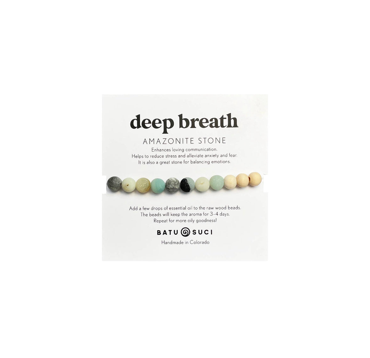 Gemstone Diffuser Bracelet