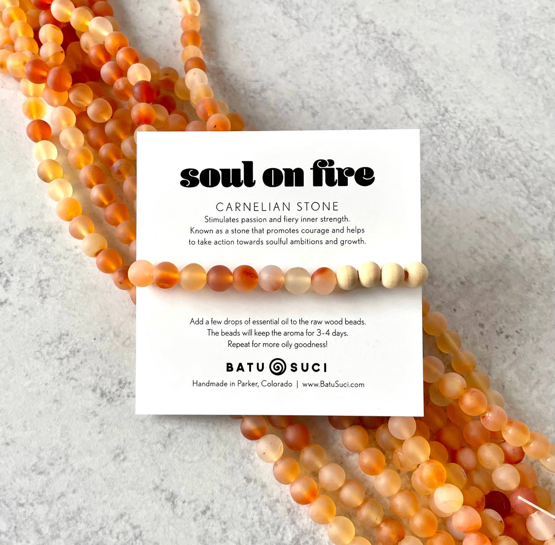 Gemstone Diffuser Bracelet
