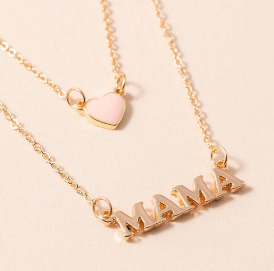 Mama’s Heart Necklace