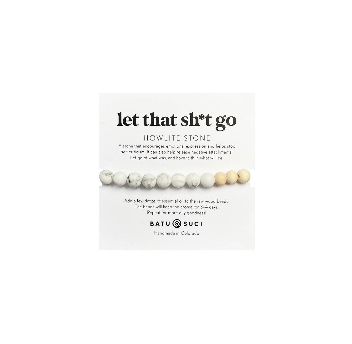 Gemstone Diffuser Bracelet