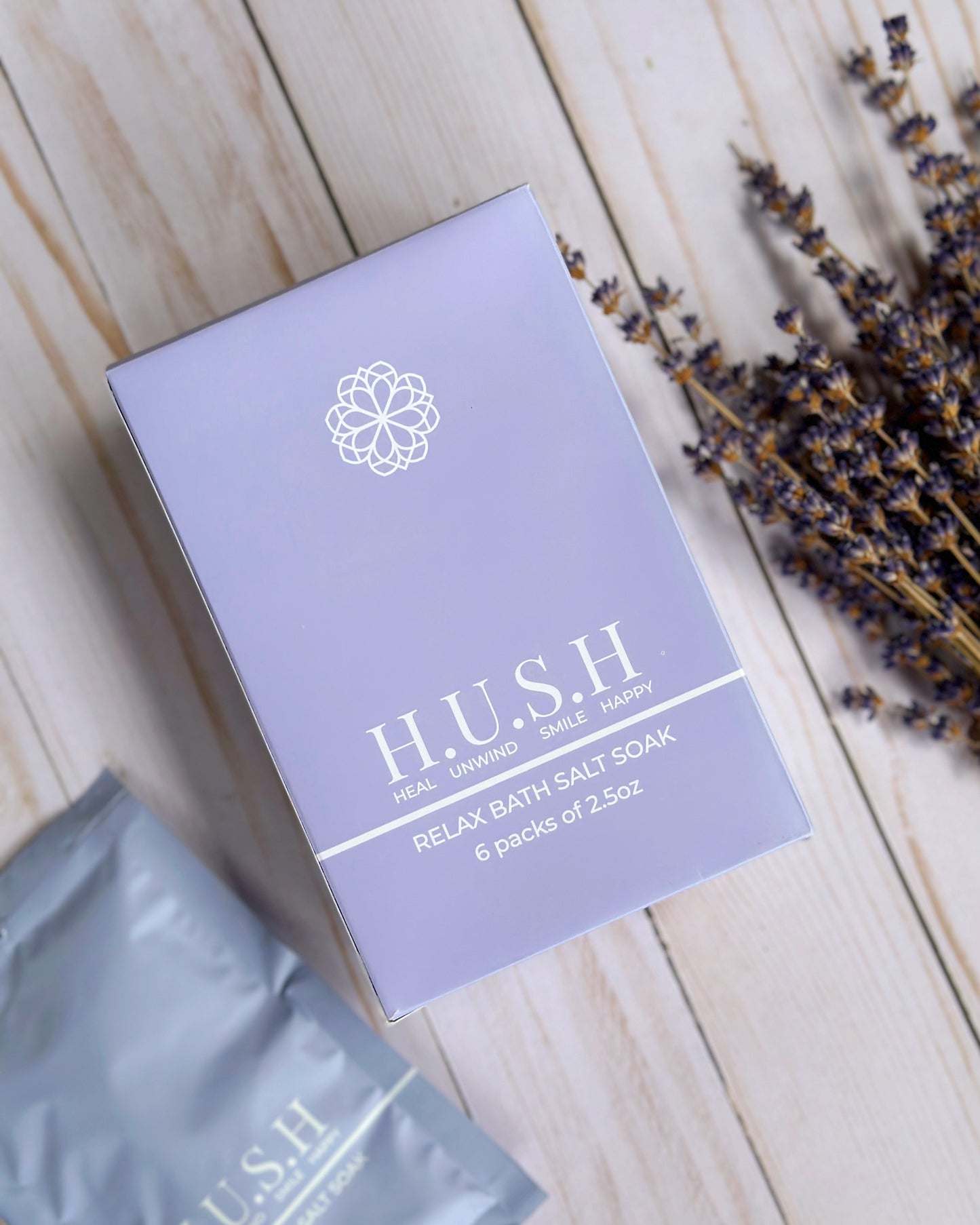 H.U.S.H Bath Soak Set - 6 Pack