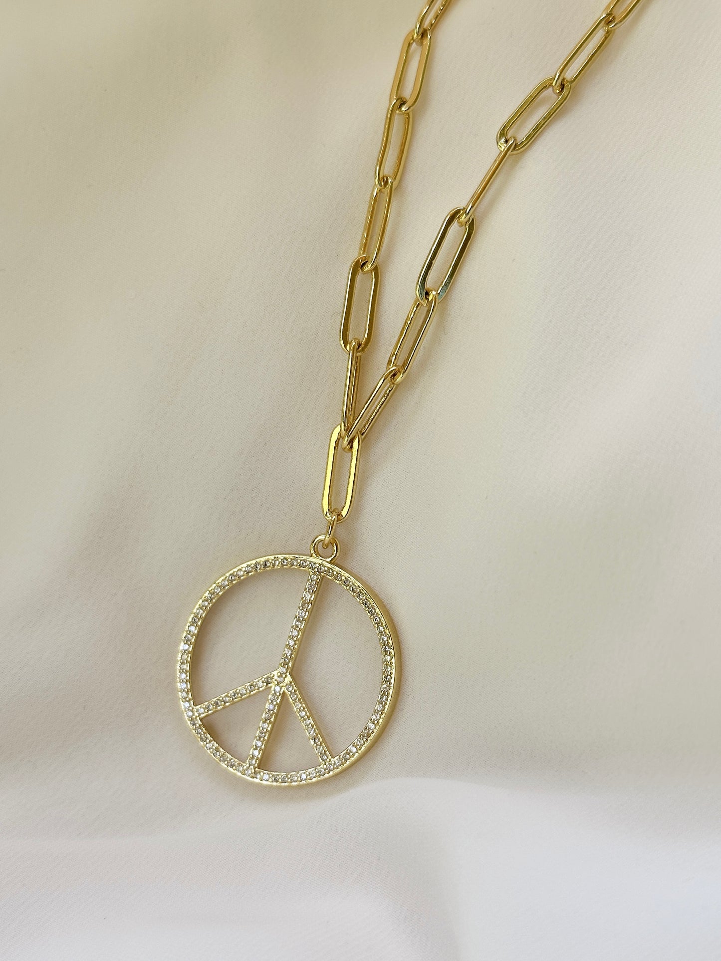 Summer Love Peace Necklace